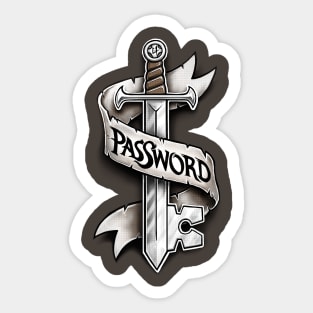 PasSword Sticker